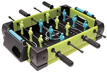 Schildkröt-Funsports Schildkröt Mini Table, Compact, Includes Goal Display, with Anti-Slip Feet, Perfect for Every Barbecue and Football Children's Birthday Party, 970310, Standard Size