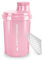 Protein Shaker 300 ml „Heaven“ auslaufsicher, BPA frei mit einklickbarem Sieb & Skala für Cremige Whey Shakes, Gym Fitness Becher für Isolate & Sport Konzentrate, Eiweiß Shaker, Coral Pink