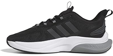 adidas Herren Alphabounce + Sneaker, Core Black Carbon Grey Three, 43 1/3 EU