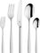 ZWILLING Roseland Cutlery Set, 30 Pieces, for 6 People, Dishwasher Safe, 18/10 Stainless Steel/High-Quality Blade Steel, Polished, Silver