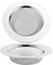 2 Pezzi Filtro Scarico Lavandino Cucina Inossidabile Retina per Adatto Doccia Lavabo Vasca o Lavello,Prevenire l'intasamento delle Fognature,Diametro Esterno 11.5 cm,Diametro Interno 7.5 cm
