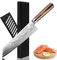 Kitory Kiritsuke Kochmesser, Japanisches Küchenmesser mit 20cm Extrem Scharf Klinge und Klingenschutz, Profi Chefmesser mit Pakkaholzgriff und Premium Geschenkbox - FLAMINGO SERIE