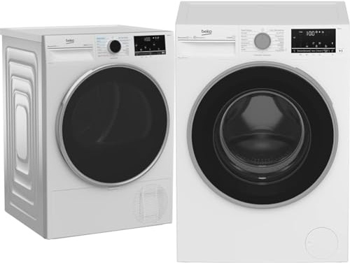 Beko B5T4824IF bPRO 500 Wäschetrockner & B5WFU584135W b300 Waschvollautomat