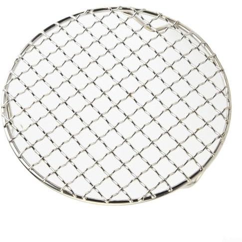 Grille de refroidissement ronde multifonction en acier inoxydable 201 avec trois pieds pour four de cuisine, rôtir, égoutter, tartes, gâteaux, pizzas, 13 à 35 cm de diamètre (33 cm)