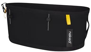 Naked Running Band V2, Nero/Cielo Tempesta, Size 10 - 37in (94cm), atletico