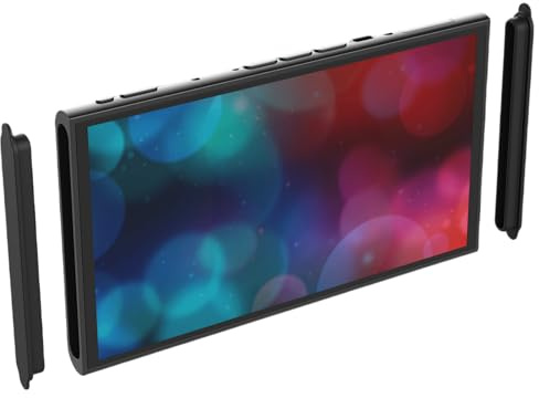 Tappo Antipolvere per Switch 2, Copertura di Protezione Laterale, Protezione Anti-graffio, Protezione Paraurti, Tappi Antipolvere di Ricambio per Console di Gioco (nero)