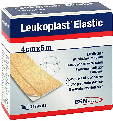 LEUKOPLAST Elastic Pflaster 4 cmx5 m Rolle 1 St