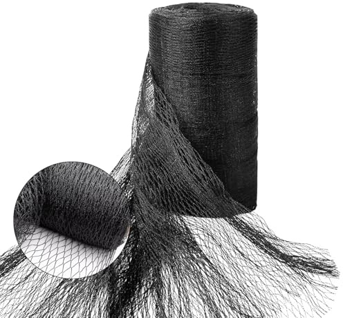Vocray Bird Netting for Chicken Coop 30x30Ft, 1/2 Mesh, Strong Woven Poultry Netting Roof Cover for Chicken Run, Heavy Duty Bird Net for Fruit Trees, Blueberry, Vegetables, Garden Protection