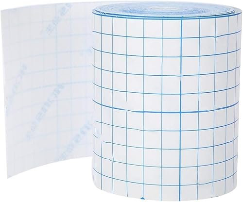 Nastro Adesivo Medico Ospedaliero, 10cm x 10m, Nastro di Fissaggio Autoadesivo Flessibile,per il Fissaggio di Gessi e Garze,per la Riabilitazione Sportiva (10cm×10m)