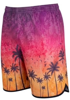 Okeo Pantaloncino Beach Volley Unisex, Pantaloncini Sportivi Uomo Donna, Tessuto Leggero e Traspirante, Asciugatura Rapida, vestibilità Comoda, Ideali per Allenamento, Sarandi XS