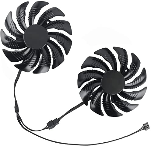 inRobert 88mm T129215SU P106-100 Graphics Card Cooling Fan for Gigabyte GTX 1050 Ti RX 480 470 570 580 GTX 1060 G1 Gaming Cooler (Fan-AB)