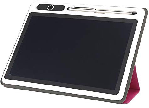 LCD-Zeichentabletts, 10-Zoll-Notizblock für elektronische Notizblöcke, Handmalwerkzeug für Arbeit und Studium, Geschäftstreffen, tägliche Notizen(Rosa)