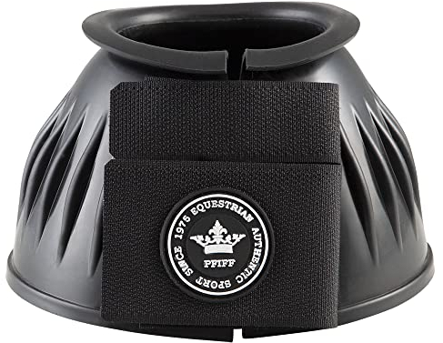 PFIFF 102997 Springglocken mit Doppelklettverschluss, Schwarz XL