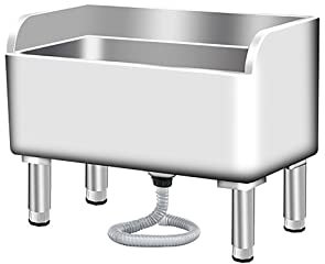 Évier à franges de sol, éviers extérieurs inclinés, bassin de service en acier inoxydable, évier à linge domestique, petit évier pour animaux de compagnie, lavabo, seau à serpillère utilitaire, évier