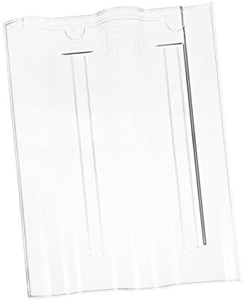 Milisten Plaques De Toiture Transparentes Résistantes Et Légères pour Jardins Couverture De Pavillon Anti-UV Anti-Pluie Et Anti-Vent Décoration Extérieure pour Patio Et Courtyard