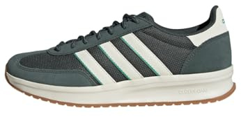 adidas Hombre Run 70S 2.0 Shoes, Legend Ivy/Off White/Semi Court Green, 39 1/3 EU