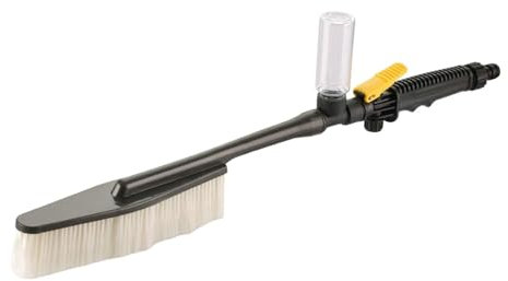 Oshhni Ripasso automatico della spazzola per lavaggio in auto rapido collegare la spazzola per la pulizia del tubo da giardino con distributore di sapone per