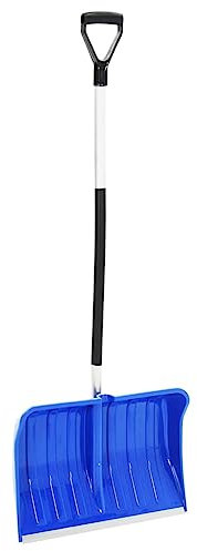 Item-Snow - Pala azul de aluminio de 145 cm, para césped y jardín, remoción de nieve, palas de nieve