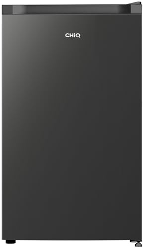 CHiQ 92L Compact Single Door Refrigerator Under Counter Black