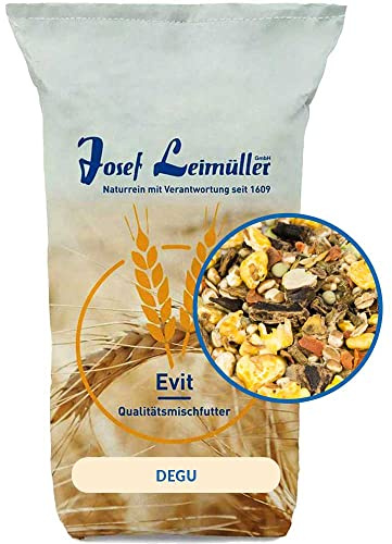 Leimüller Degufutter 15 kg Degu Nager Kleintier Hamster Chinchilla Pellets