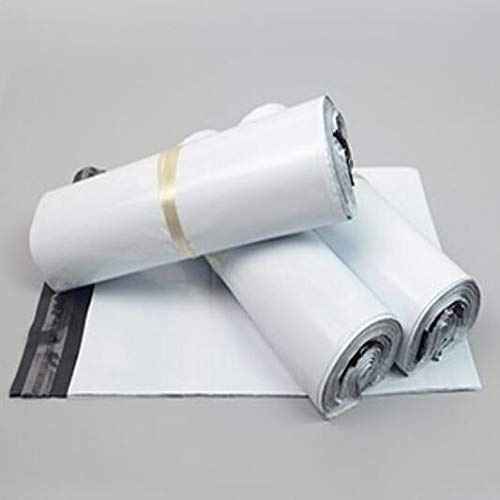 Versandtaschen Versandbeutel Versandtüten Blickdicht Plastik Beutel Kurierumschlag 40 x 50 cm + Klappe 5 Kunststoff Selbstklebend Für den Transport von Kleidung Gütern und Textilien (1000)
