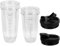 Ninja Blender Replacement Kit, 24 oz Cups+32 oz Cups with Travel Lids, Compatible with Nutri Ninja Auto iQ Blenders BL2012 BN801 BL480-30 BL640-30 BL642-30 NN100-30