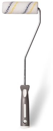 Boldrini Mini rodillo, rodillo de nailon 6 mm, ideal para esmaltes y barnices con disolvente, longitud 10 cm, incluye mango