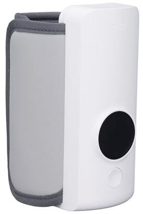 Tragbarer Babyflaschenwärmer für Reisen, Auslaufsicherer, Wiederaufladbarer USB-Flaschenwärmer, Schnell Aufheizender Reiseflaschenwärmer mit 3000-mAh-Akku, Temperaturanzeige