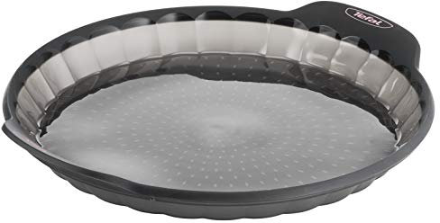 Tefal Crispybake Moule à tarte 27 cm, 100 pour cent silicone haute qualité, Résistance, Cuisson parfaite J4170814