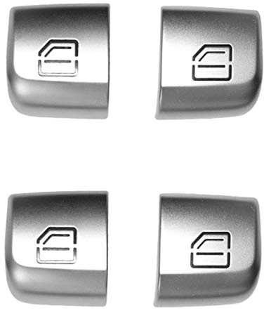 Whisverse 4PCS Porta Vetro Interruttore Pulsante di Controllo per Classe C W205 GLC W253