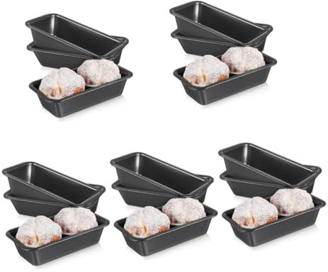 PRETYZOOM 15 Pz Teglia per pane tostato teglie da forno teglia crostata placca forno vassoio torta padella per pane teglie per il pane teglia per tortiera oblunga acciaio carbonio