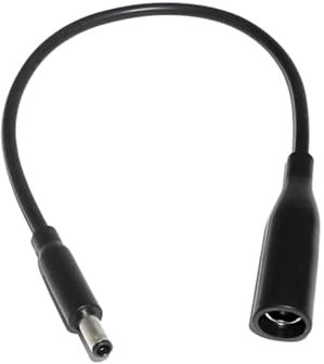 7,4 mm auf 4,5 mm Konverter Stromkabel kompatibel mit Dell Laptop Inspiron Latitude Studio XPS Vostro Chromebook