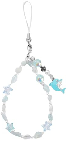 Limtula Llavero único de piedra natural con diseño marino Decoración multifuncional portátil para uso diario Accesorios clave de piedra sostenible