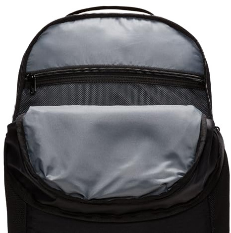 NIKE BA5954-010 NK BRSLA M BKPK - 9,0 (24L) Sports backpack Unisex Adult BLACK/BLACK/WHITE Size MISC
