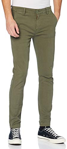 Levi's Xx Chino Slim Ii Pantalones, Bunker Olive Shady Gd B, 34W / 32L Hombre