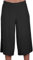 R&N FASHIONS Women's Plus Size Cropped Plain Elasticated Waist Stretch Ladies Mini Culottes Shorts 3/4 Palazzo Pants (20, Black)