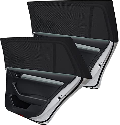 SUPERWALK Sonnenschutz Auto,Sonnenschutz Auto Baby Universal Auto Sonnenblende Autofenster Sonnenschutz Vorhang Schützt Kinder,Kinder & Haustiere (2 Stück) (XL)