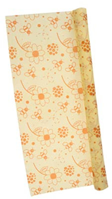 DOITOOL Panno Di Cera d Api in Cotone Biologico Pellicola Alimentare Riutilizzabile Per Conservare Cibo Fresco Frutta Formaggio e Snack in Frigorifero