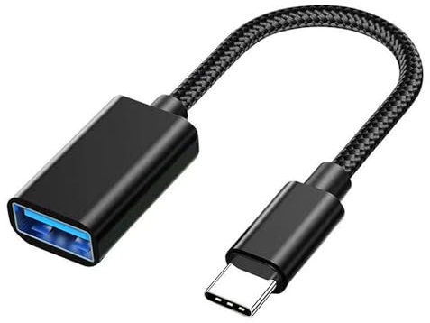 Adattatore da USB C a USB, Cavo OTG Tipo C Maschio a Femmina, Compatibile con iPhone 16/15 Pro Max, iPad Pro, MacBook Pro/Air, Samsung Galaxy S24/S23/S22/S21, Google Pixel, Huawei