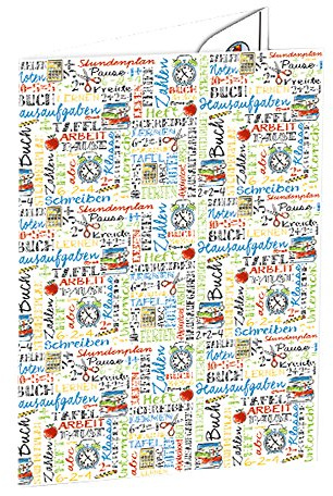 Samlingsmapp med elastiskt band, DIN A3, skola 3