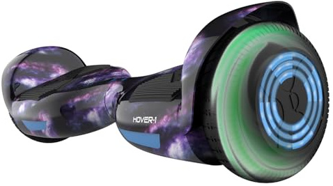 Hover-1 Helix Electric Self Balancing Scooter with 7MPH Top Speed, 4 Mile Range, Dual 200W Motors, 6HR Full-Charge, Built-In Bluetooth Speaker, 6.5” Wheels, Rider Modes: Beginner to Expert