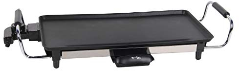 Cofan Plancha Asadora Eléctrica Modelo Baikal | Placa de aluminio antiadherente | Potencia de 2000 W | Medidas: 45 x 25 x 7 cm