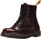 Dr. Martens Vegan 1460, klassische Damenstiefel, Red Cherry Red-Brush Cambridge 600, 47 EU