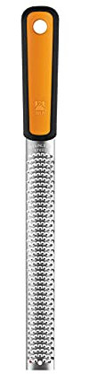 BRA Efficient Zester Grattugia in Acciaio Inossidabile, Arancione