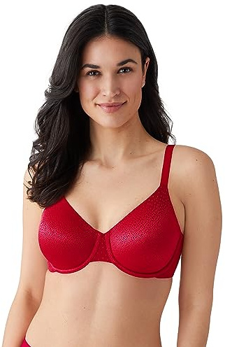 Wacoal Women's Back Appeal Unlined Full Coverage Underwire Bra, 855303 38D Barbadoschry