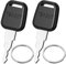 Ancable Lot de 2 clés compatibles avec TSA 007 007 - Multifonctionnelles - Compatible avec TSA - Pour bagages, valises, mot de passe, serrures TSA