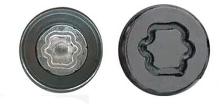 M&S Security Master - Llave antirrobo para tuerca de rueda de coche, compatible con Land Rover Range Rover D