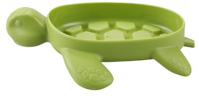 Tabanzhe Soap Dish-Self Draining Soap Holder Turtle Shape Soap Dish Holder Soap Tray Container with Drainage for Kitchen Shower Bathroom Bathtub Sink Counter Top