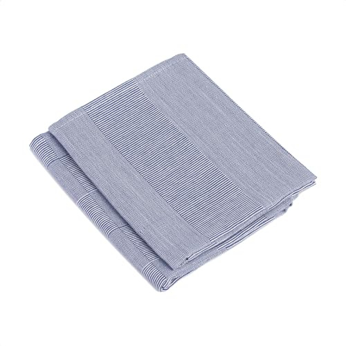Gözze - Geschirrtuch-Set, 4-teilig, 100% Baumwoll-Jacquard-Stoff, Hohe Materialdichte (200 g/m²), 50 x 70 cm - Blau