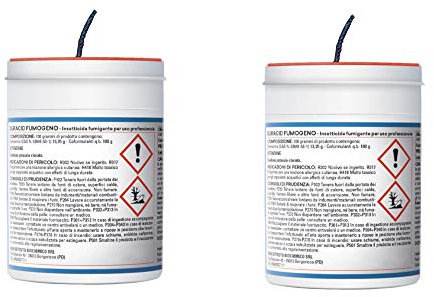 VEBI Fumigante insetticida antitarlo Duracid | Antitarlo per Legno 2X 11g | Insetticida per disinfestazione Insetti Volanti e striscianti | Permetrina antitarlo